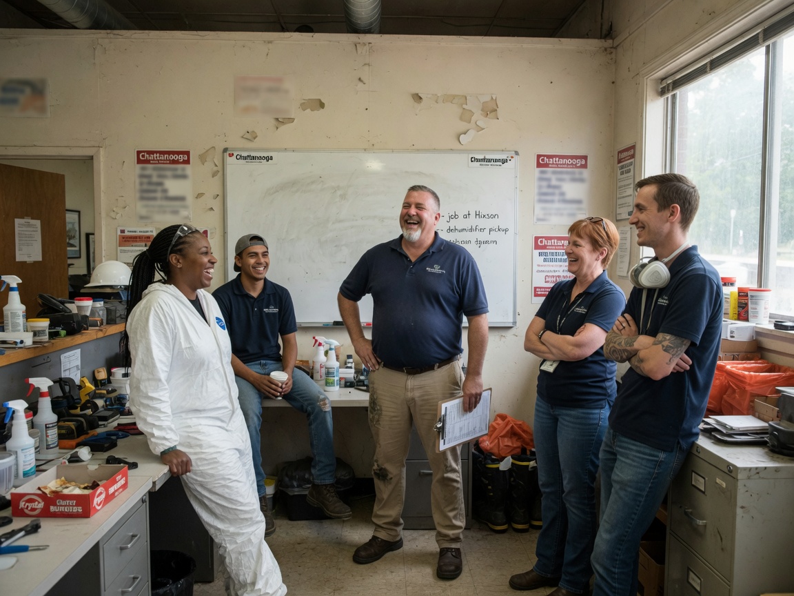 The Chattanooga Mold Pros team at work in Chattanooga
